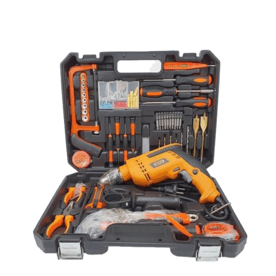 Dera Toolkit with 750w Impact Drill