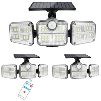 Compound Solar Lamp with motion Sensor