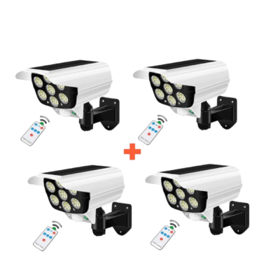 4 pcs solar motion sensor lights