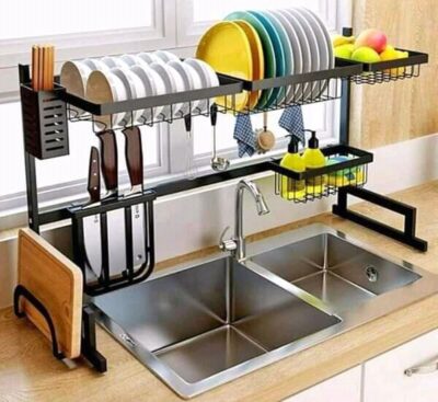 Over the Sink Dish Drying Rack