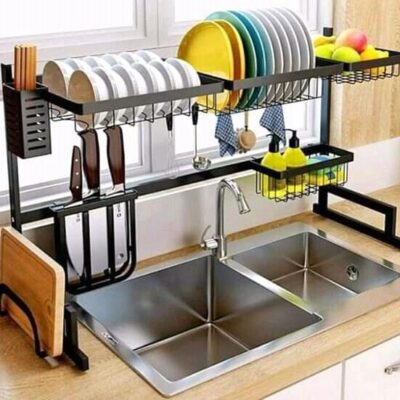 Over the Sink Dish Drying Rack