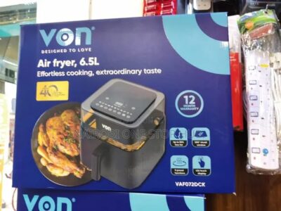 Von AirFryer 6.5Litres Digital VAF072DCK