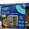 Von Air fryer 6.5Litres Manual VAF065MCK