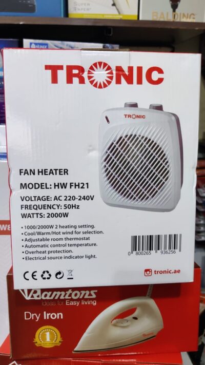 Tronic Fan Heater HW-FH21