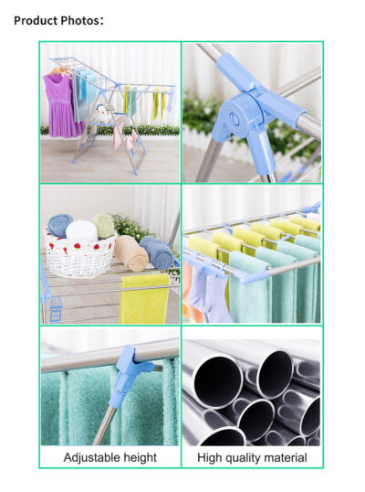 Foldable clothes line