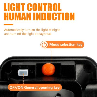 Compound Solar Lamp with motion Sensor