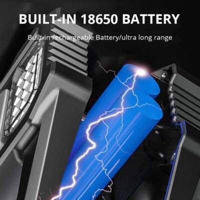 Multifunctional torch solar charged