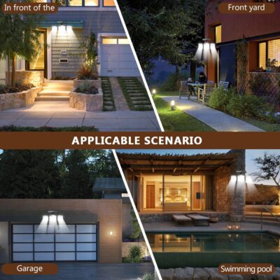 Compound Solar Lamp with motion Sensor