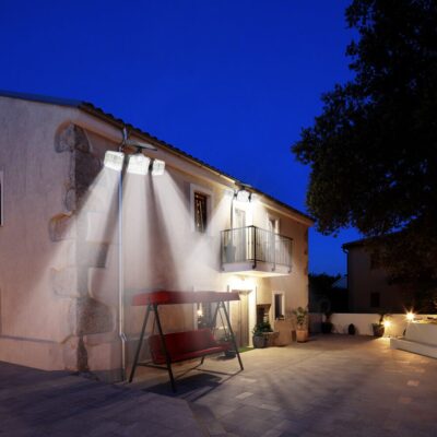 Compound Solar Lamp with motion Sensor