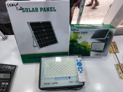 100W Solar Flood Light