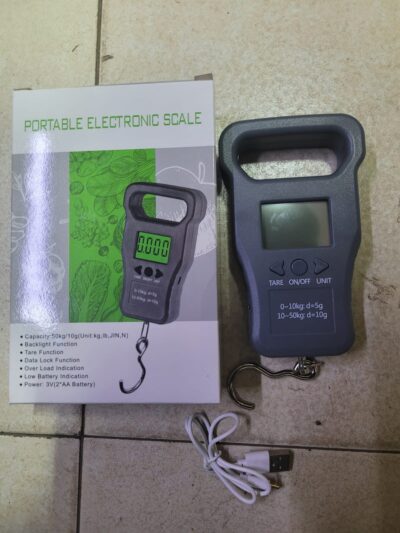 Rechargeable electronic scale