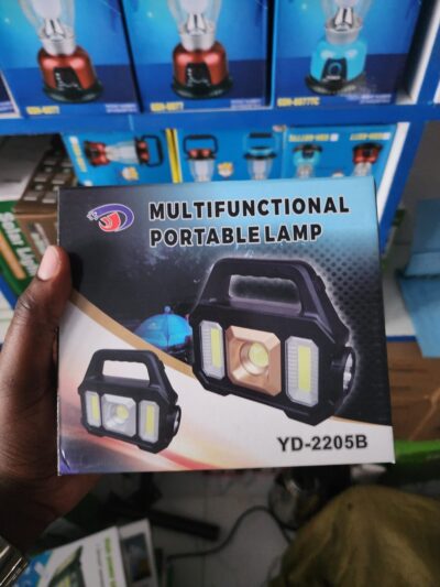 Multifunctional torch solar charged