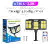 Foldable Solar Street lamp