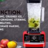 Sokany 5000w Blender with 2.5L Jar