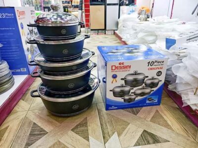 10 Pcs Dessini Cookware Set
