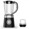 Ramtons 3in1 Blender, Chopper and Grinder Stainless steel body