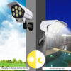 4 pcs solar motion sensor lights