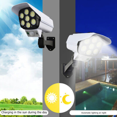 4 pcs solar motion sensor lights